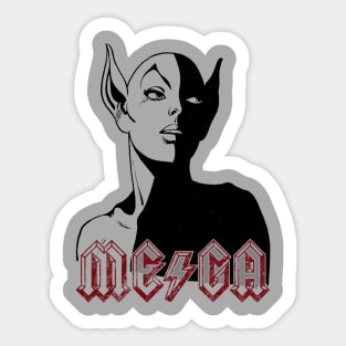 ME/GA HALF Sticker